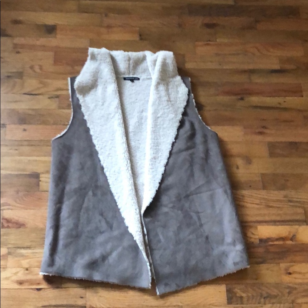 Fuzzy vest